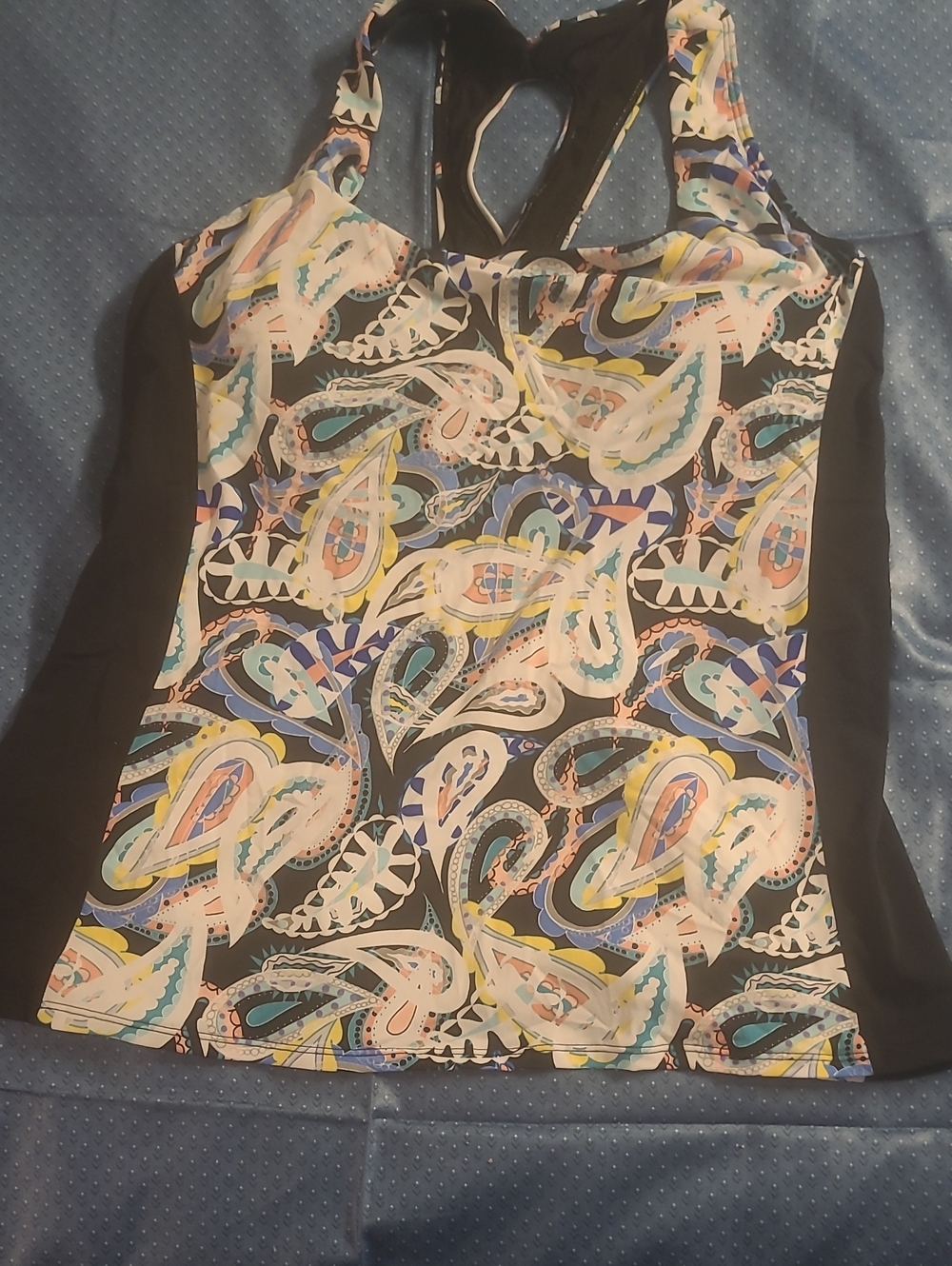 AquaShape by Dolfin Swimwear Multicolor Fitness Tank